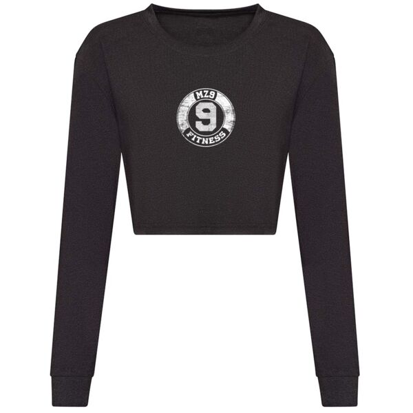 Women's Long Sleeve Cropped T Thumbnail